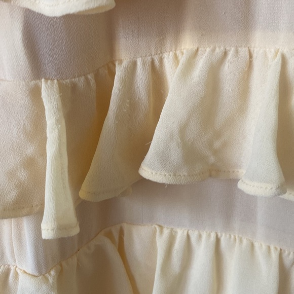 Avalee Gown in Baby Yellow maxi dress MAJORELLE Medium Revolve - Picture 10 of 10